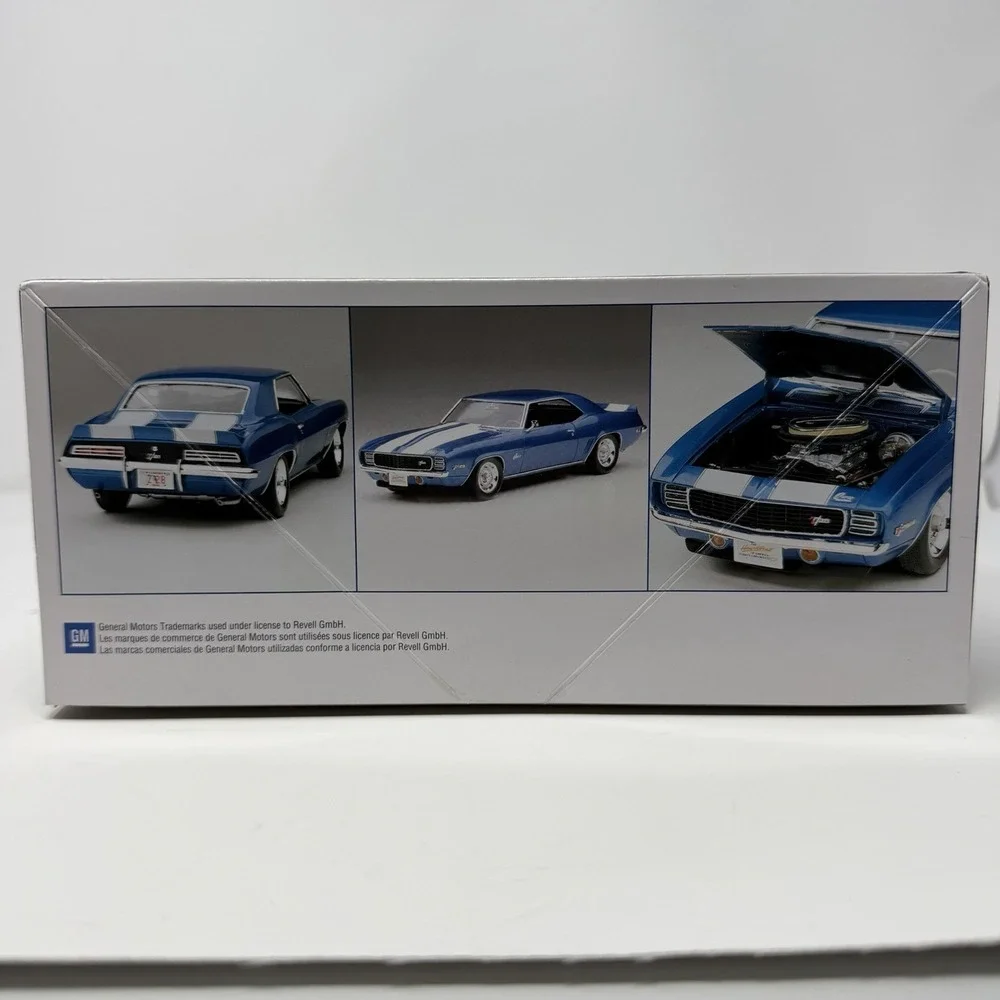 Revell 1:25 Scale '69 Camaro Z-28‎ RS Plastic Model Kit Skill 4 Open Box Unbuilt